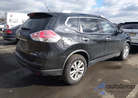 2016 Nissan Rogue Sv z USA, uszkodzony, nr VIN KNMAT2MV5GP658685